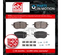 Brake Pads Set Front 196639 Febi 1EA698151A 1EA698151M 1EA698151P 2721272 26416