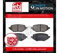 Brake Pads Set Front 197224 Febi 2229885 2298617 2586105 2717292 JB3C2001AB New