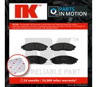 Disc Brake Pad Set Front Fits Nissan Navara NP300 Pickup Pickup NK 222260