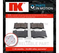 NK Front Brake Pad Set for Infiniti G 37 3.7 Litre October 2008 to December 2013