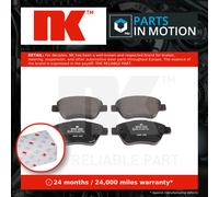 NK Brake Pads Set - Vauxhall Corsa D 1.3D Front (2006-2014) 1605153 93167073