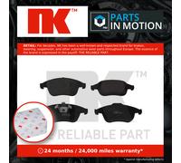 Brake Pads Set fits RENAULT MEGANE EZ0L, Mk3 2.0D Front 09 to 15 NK 410600629R