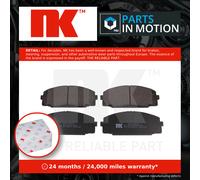 Disc Brake Pad Set Front Fits Toyota Dyna Dyna 100 Granvia HiAce NK 224534