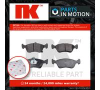 NK Front Brake Pad Set for Toyota Avensis D-4D 2.0 Litre Sep 2002 to Sep 2003