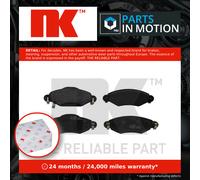 Disc Brake Pad Set Front Without Accessories Fits Toyota Yaris/Vitz NK 224570