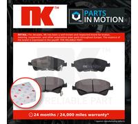 Disc Brake Pad Set Front Fits Toyota Auris Avensis Corolla Verso NK 224585