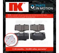 Brake Pads Set fits VW TARO 2.4 Front 89 to 97 NK J0446535040 J0449135160 New