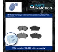 Brake Pads Set fits CHRYSLER PT CRUISER 2.4 Front 00 to 10 EDZ Blue Print New