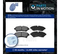 Brake pads Front Axle ADA104243 BLUE PRINT for CADILLAC SEVILLE