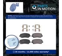Brake Pads Set fits JEEP CHEROKEE KL 3.2 Front 2013 on Blue Print 68225170AA New