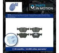 Brake Pads Set Front ADB114232 Blue Print 34111164627 34111164629 34112157586