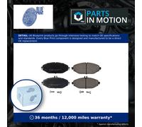 Brake Pads Set Front ADBP420019 Blue Print A0004207302 A0004209300 A0084202820