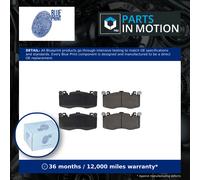 Brake Pads Set fits BMW X6 M F86 4.4 Front 14 to 19 S63B44B Blue Print Quality