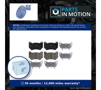 Brake Pads Set Front ADBP420077 Blue Print 80A698151C 80A698151H D21399376 22958