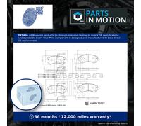 Brake Pads Set Front ADBP420107 Blue Print 1673603580 6000629130 77366024 24466