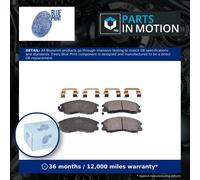 Genuine Blue Print Brake Pads (Front) (R90) fits Hyundai 58101H1A00
