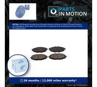 Blue Print Brake Pad Set ADG04268 Front Disc Brake Fits Chevrolet Daewoo