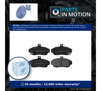 Brake Pad set ADH24260 by Blue Print Front Axle - Single set