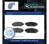 Brake Pads Set Front ADH24267 Blue Print 06450S6FE50 45022S1AE61 45022S1AE63 New