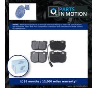 BLUE PRINT ADJ134221 Brake Pad Set Front Replacement Fits Carbodies Land Rover