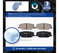 Brake Pads Set fits SUZUKI SJ413 1.3 Front 84 to 90 G13A Blue Print AY040KE111
