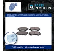 Blue Print Brake Pad Set ADM542100