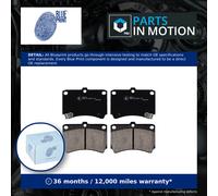 Brake Pads Set Front ADM54249 Blue Print BCYA3323Z BCYC3323Z BCYW3323Z 21654 New