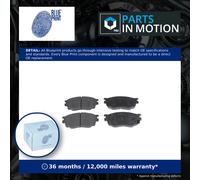 Blue Print Brake Pads Front Axle ADM54276 – Fits Mazda 6 Hatchback & Saloon