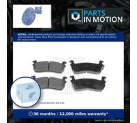 Brake Pads Set fits NISSAN MICRA K11 1.3 Front 92 to 00 CG13DE Blue Print New