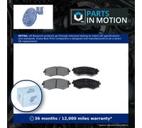 Brake Pads Set Front ADN142110 Blue Print D106MG8190 D106M65E91 D106M65E92 New