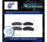Brake Pads Set fits NISSAN TRADE 3.0D Front 96 to 98 BD-30Ti Blue Print Quality