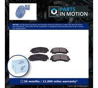 Blue Print Brake Pads Set ADN142178 Front - Fits Renault Koleos MK2 1.7D (R9N401) 2019 New