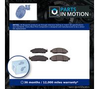 Brake Pads Set fits RENAULT ALASKAN U3MB, U3MD 2.3D Front 2017 on M9T260 Quality