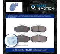 Brake Pads Set fits NISSAN ALMERA N16 2.2D Front 00 to 06 Blue Print D1060BM50A