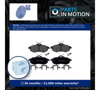 Brake Pads Set Front ADP154216 Blue Print E172285 1611457180 1617257080 425236