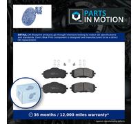 BLUE PRINT ADP154253 Brake pad set
