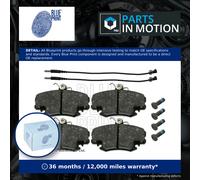 Brake Pads Set fits RENAULT TWINGO Mk1, Mk2 1.2 Front 1998 on Blue Print Quality