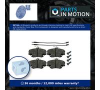 Brake Pads Set fits RENAULT TWINGO Mk1, Mk2 1.2 Front 1998 on Blue Print Quality