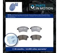 Brake Pads Set Front ADR164205 Blue Print A4154210310 A4154210610 A4154300022