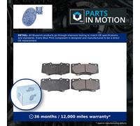 Brake Pads Set Front ADT342191 Blue Print 04465YZZEF 044650K240 044650K260 New