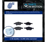 Brake Pads Set fits TOYOTA YARIS/VITZ 1.5 Front 2013 on Blue Print 044650D120