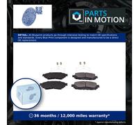 Blue Print Brake Pad Set ADT342228 – Front, fits Toyota Hilux, 04465-0K380