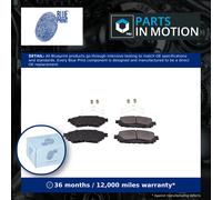 BLUE PRINT ADT342228 Brake pad set