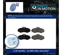 Brake Pads Set Front ADU174238 Blue Print A0004214110 A0014214110 A0034200120