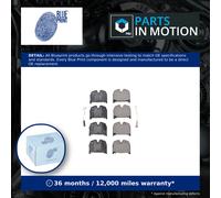Brake Pads Set Front ADU174257 Blue Print A0034205320 A0034207120 0034205320 New