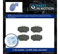 Brake Pads Set Front ADU174261 Blue Print A0004209120 A0014208120 A0014209620