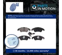 Brake Pads Set Front ADV184210 Blue Print 4G0698151 4G0698151AA 4G0698151D 24408