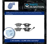 Brake Pads Set Front ADV184216 Blue Print 8J0698151A 8J0698151F 8P0698151 23912
