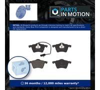 Brake Pad Set Blue Print ADV184245 Febi Bilston -New Pck of 1