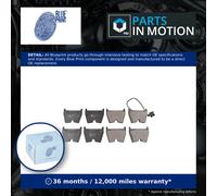 BLUE PRINT ADV184260 Brake pad set